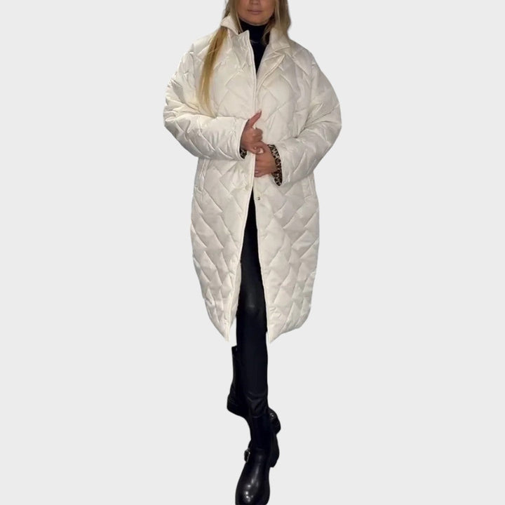 Ofira | Abrigo Reversible Acolchado Con Forro De Leopardo