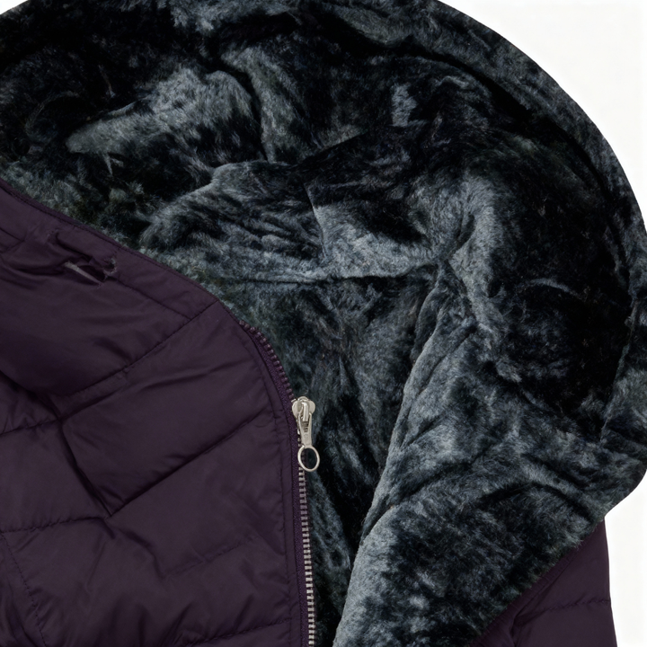 Chaqueta acogedora impermeable para otoño e invierno