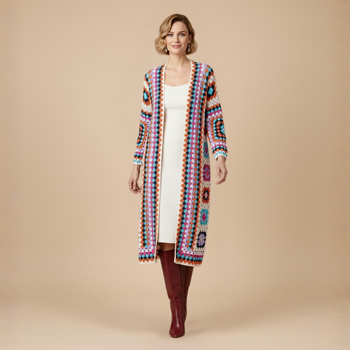 Cárdigan Largo Bohemio para Mujeres