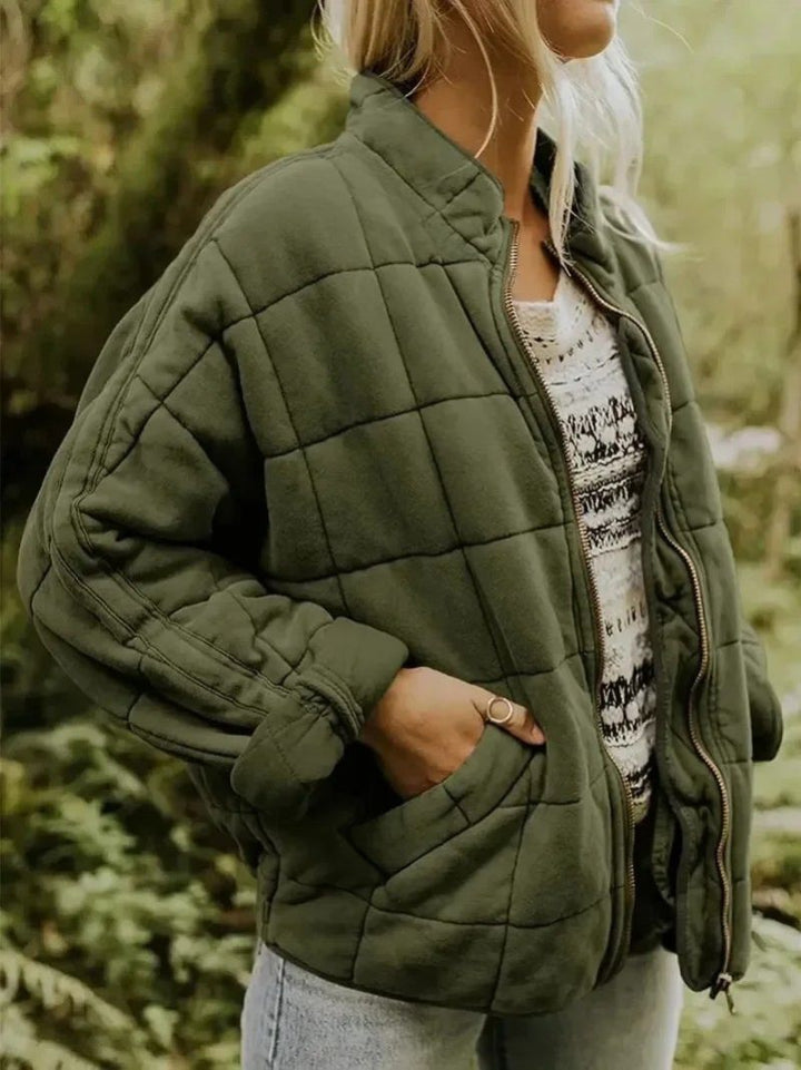 Josiane Gevoerde Oversized Abrigo Cálido Comfort Damas