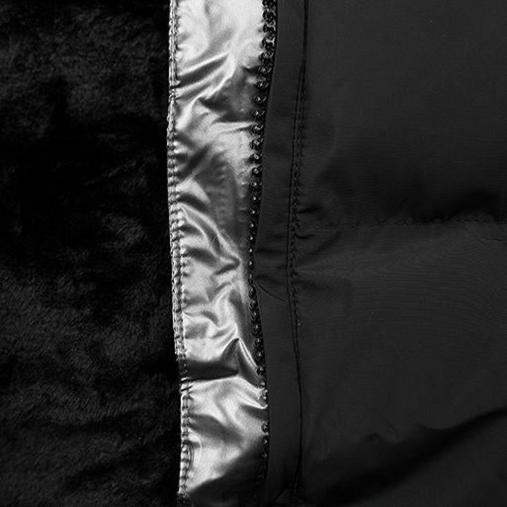Chaqueta acogedora impermeable para otoño e invierno