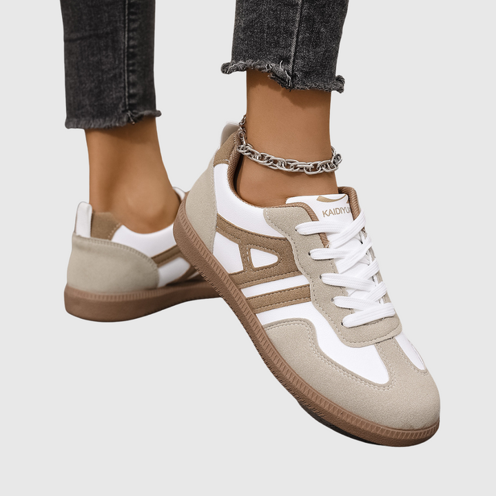 Zapatillas Ortopédicas Annie Khaki para Damas