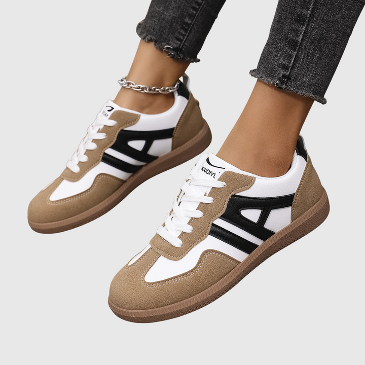 Zapatillas Ortopédicas Annie Khaki para Damas