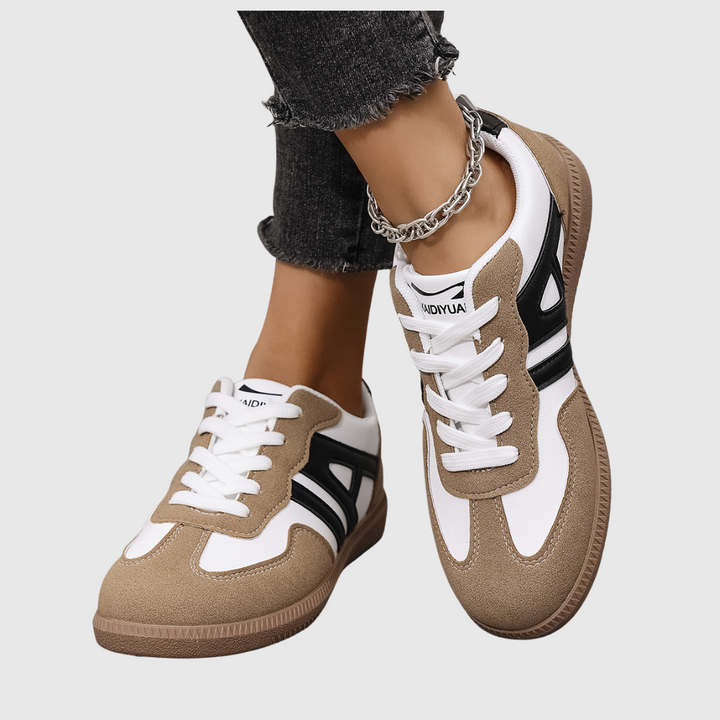 Zapatillas Ortopédicas Annie Khaki para Damas