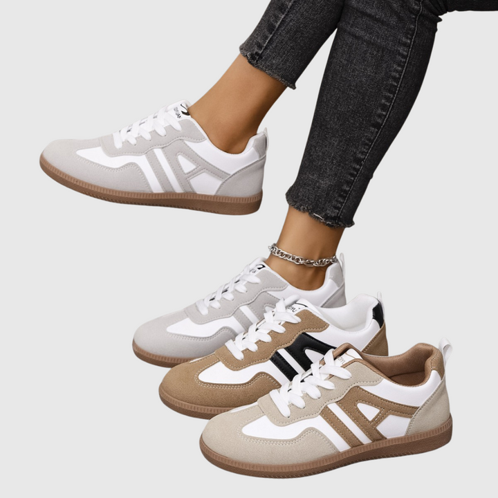 Zapatillas Ortopédicas Annie Khaki para Damas