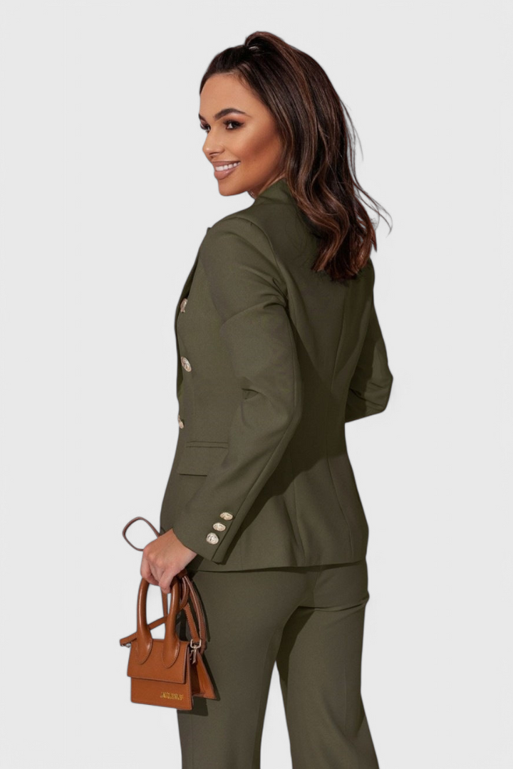 Rosalind Conjunto de Blazer y Pantalones Elegante