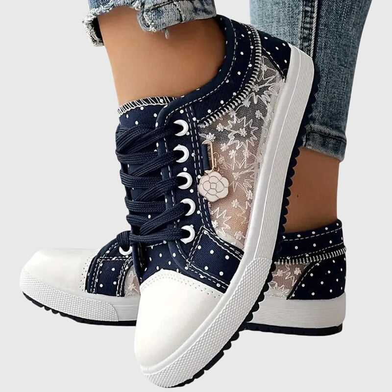 Annie Zapatillas Ortopédicas Azul Claro para Damas