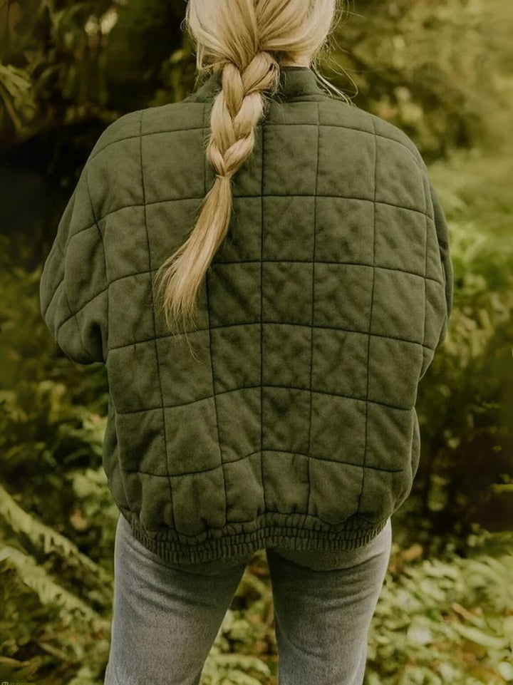 Josiane Gevoerde Oversized Abrigo Cálido Comfort Damas