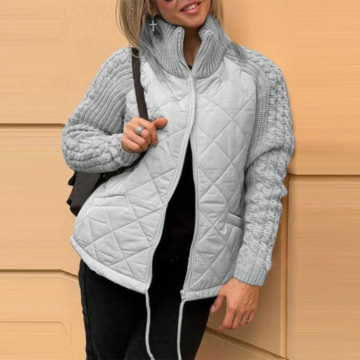 Amara Luxe Chaqueta de Otoño de Punto para Damas