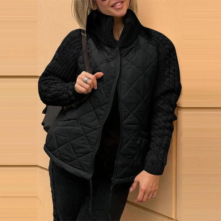 Amara Luxe Chaqueta de Otoño de Punto para Damas