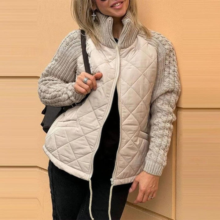 Amara Luxe Chaqueta de Otoño de Punto para Damas