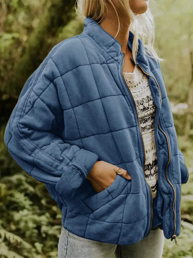 Josiane Gevoerde Oversized Abrigo Cálido Comfort Damas