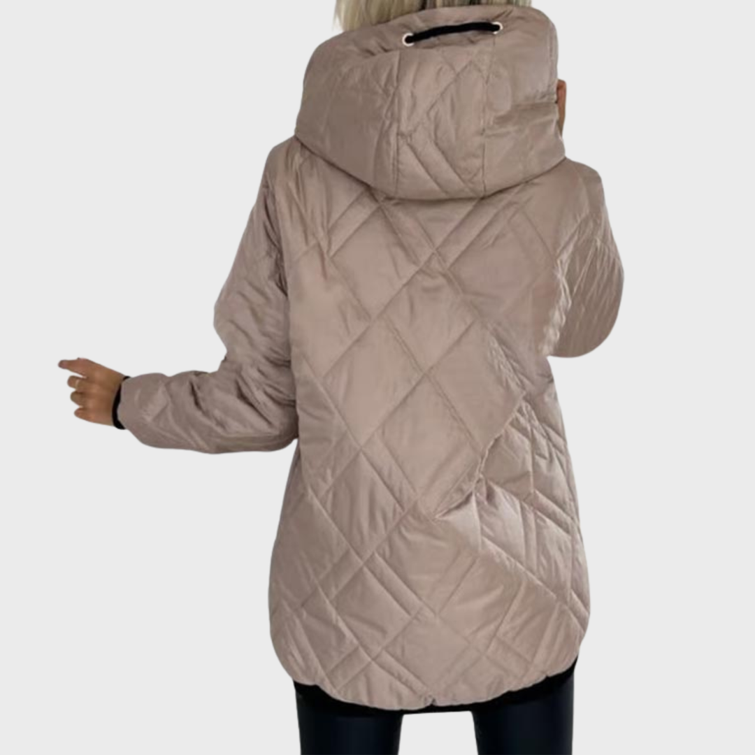Elara Chaqueta Cálida con Capucha para Damas