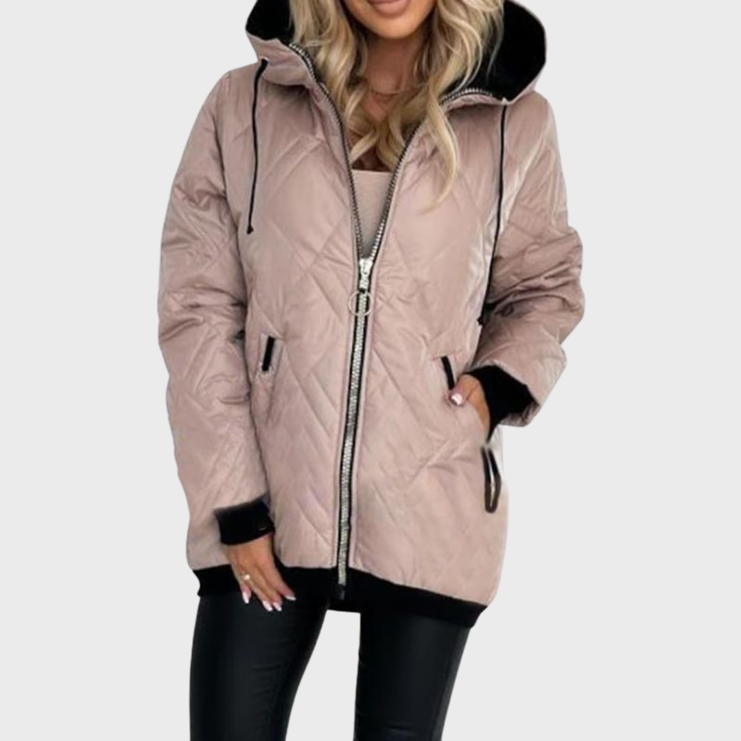 Elara Chaqueta Cálida con Capucha para Damas