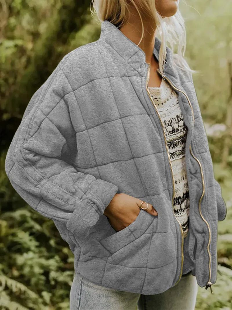 Josiane Gevoerde Oversized Abrigo Cálido Comfort Damas