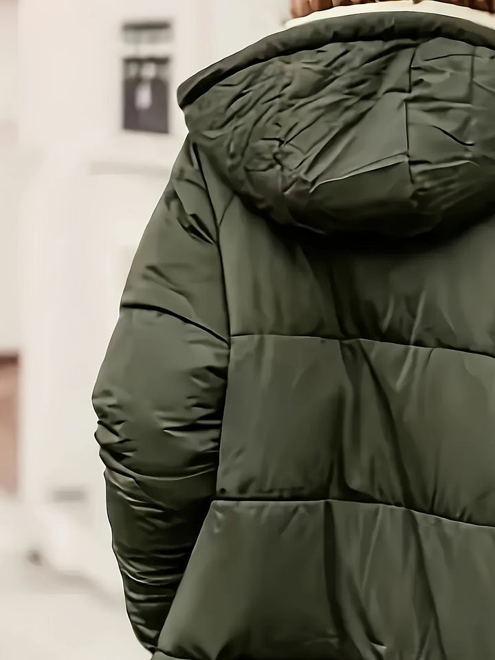 Celine Abrigo de Invierno Doble Cara Aislado Térmico para Damas