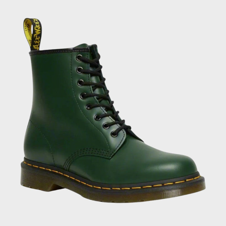 Mariana | Botas de Piel Estilo Militar con Cordones