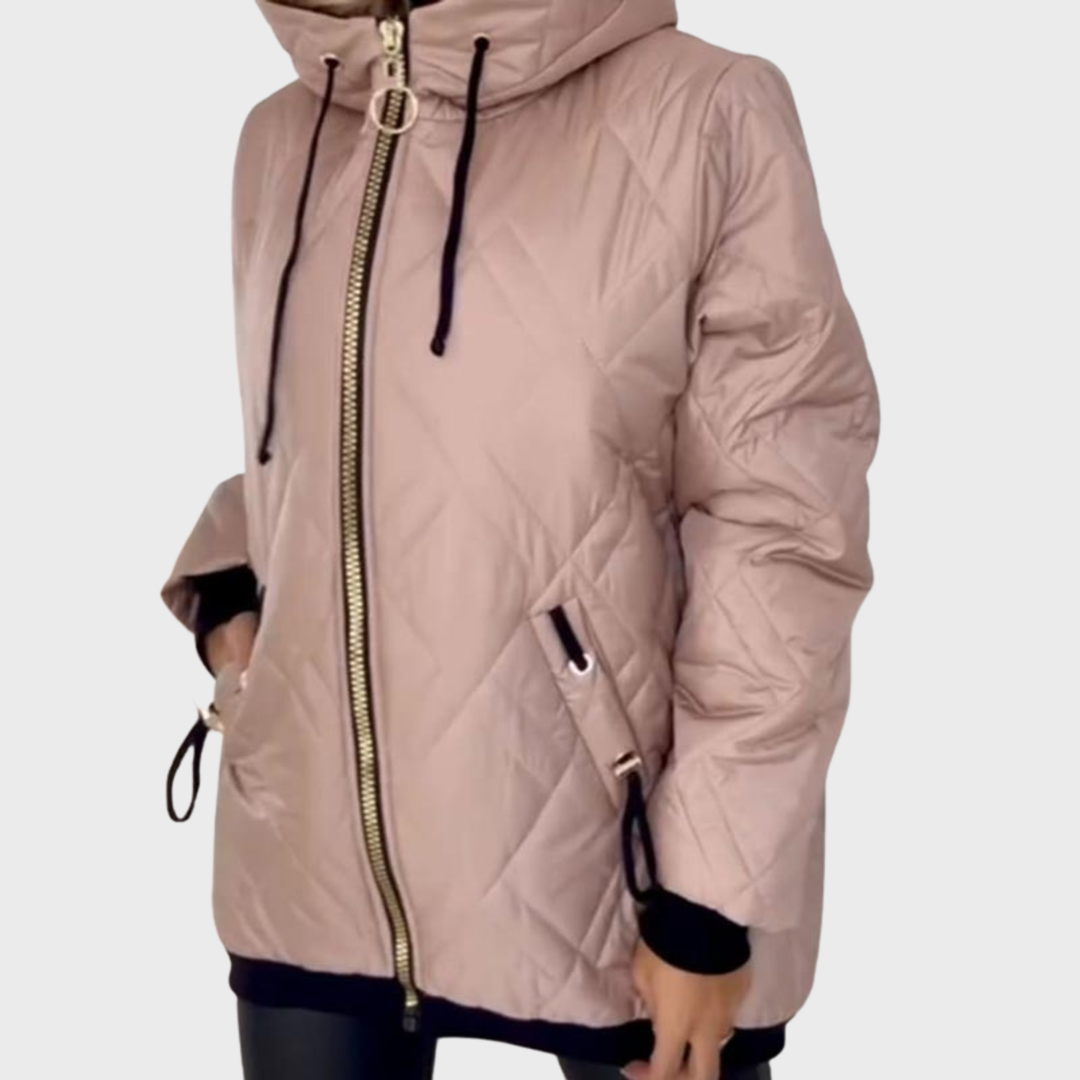 Elara Chaqueta Cálida con Capucha para Damas