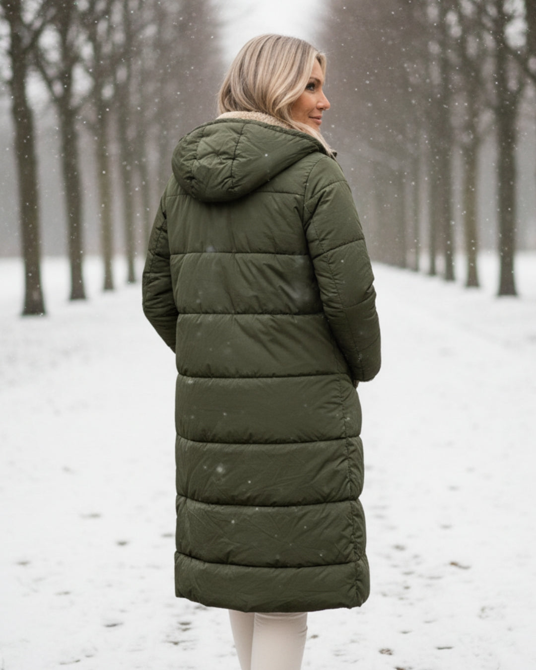 Abrigo de Invierno Doble Cara Cálido