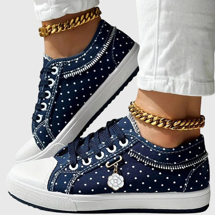 Annie Zapatillas Ortopédicas Azul Claro para Damas