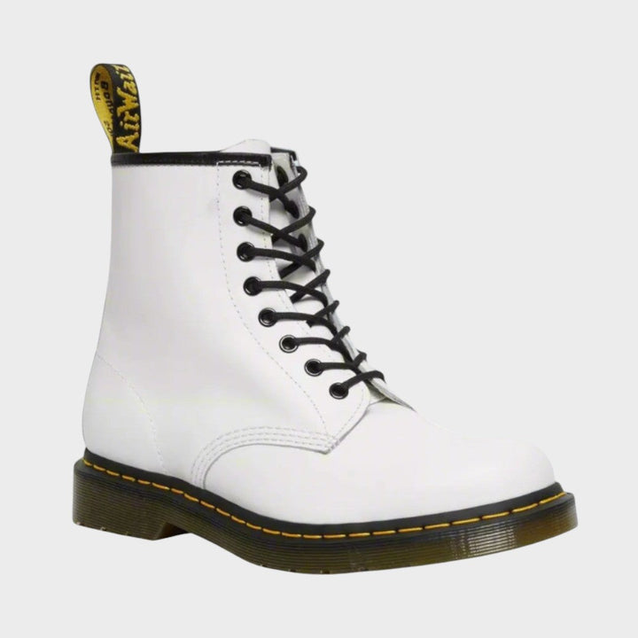 Mariana | Botas de Piel Estilo Militar con Cordones