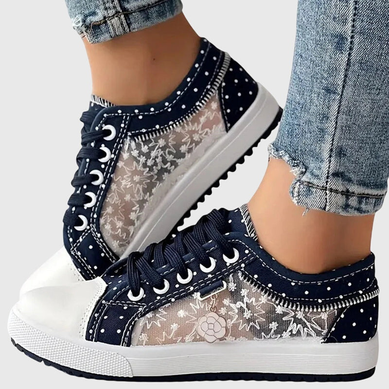 Annie Zapatillas Ortopédicas Azul Claro para Damas