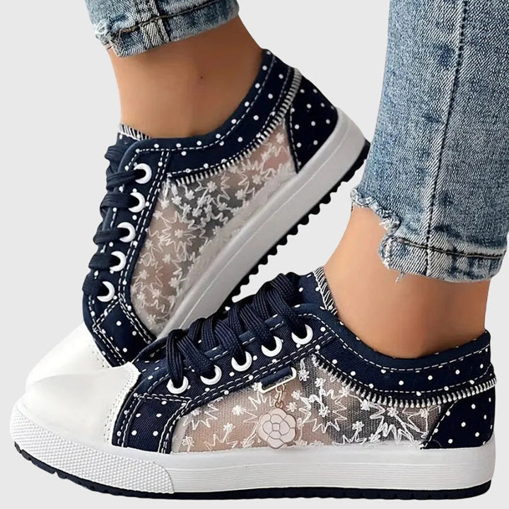 Annie Zapatillas Ortopédicas Azul Claro para Damas
