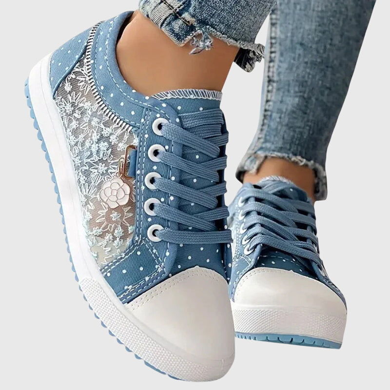 Annie Zapatillas Ortopédicas Azul Claro para Damas