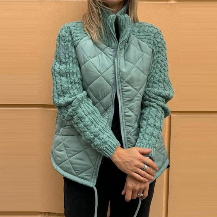 Amara Luxe Chaqueta de Otoño de Punto para Damas