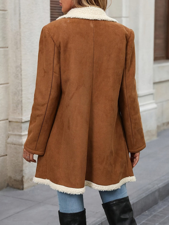 Elegante abrigo de invierno para damas