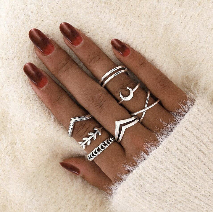 Conjunto exclusivo premium de 8 a 12 anillos