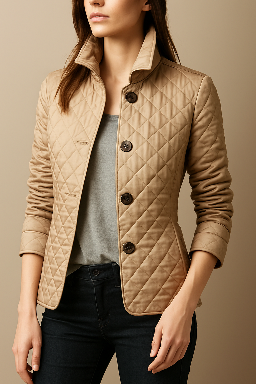 Madona | Chaqueta Acolchada con Botones