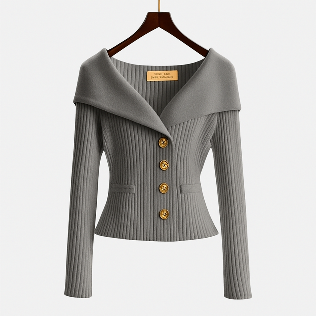 Ginevra | Chaqueta de Punto Elegante para Apariciones Estilosas