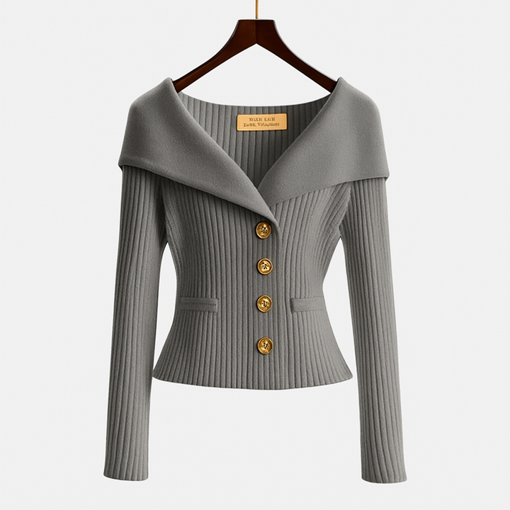 Ginevra | Chaqueta de Punto Elegante para Apariciones Estilosas