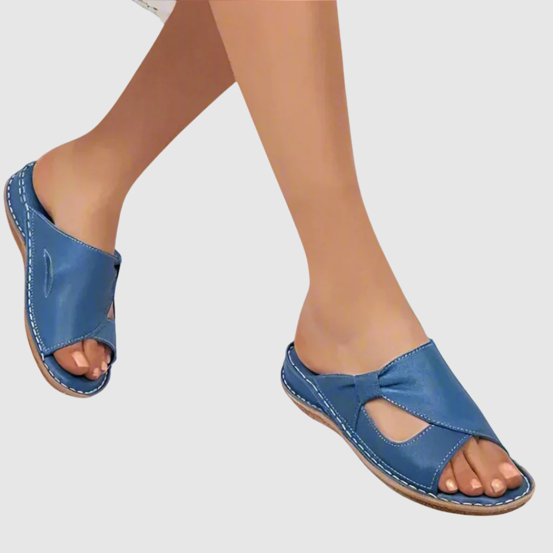 Yvonne - Sandalias cómodas de piel