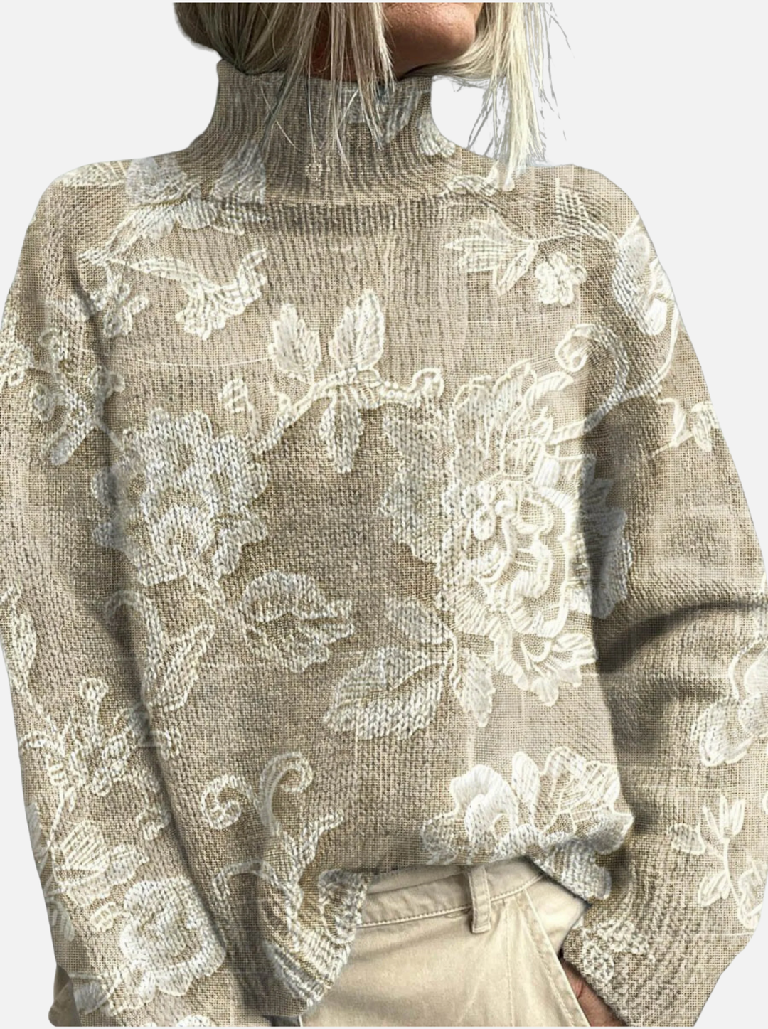 Carmen – Jersey de Cuello Alto Artístico