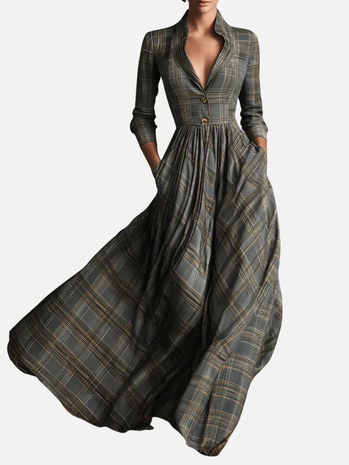 Eva | Vestido largo contemporáneo