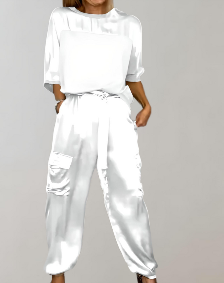 Alicia | Conjunto de Lounge Cargo Suave como la Seda