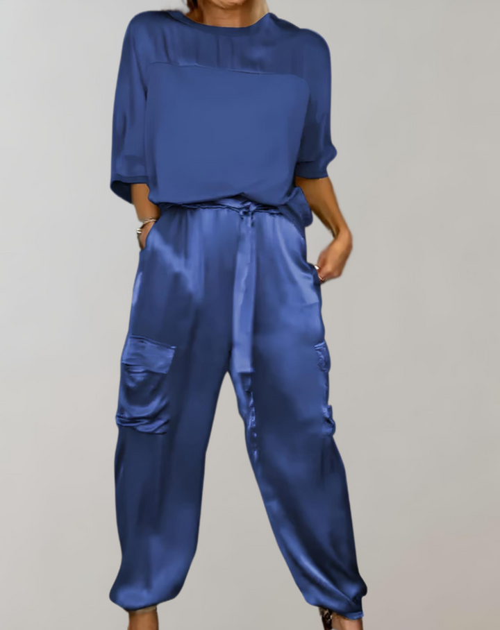 Alicia | Conjunto de Lounge Cargo Suave como la Seda