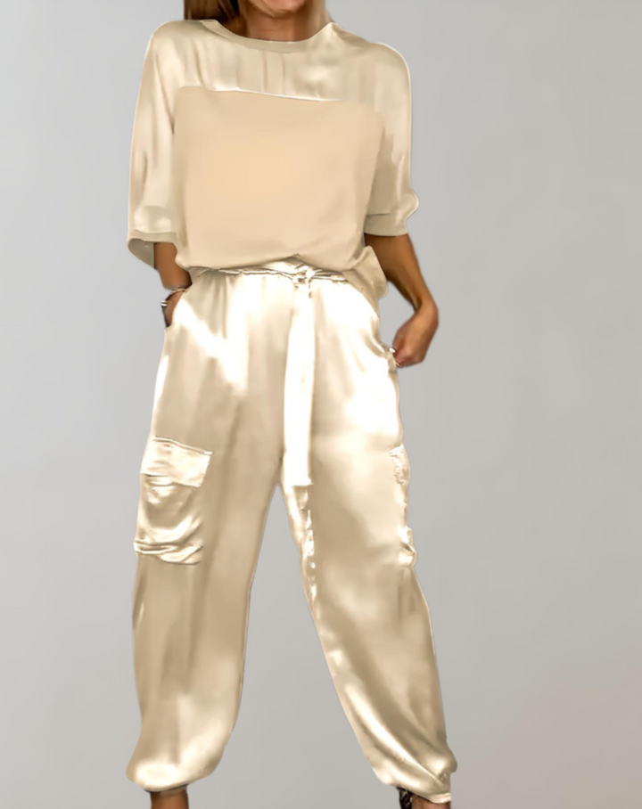 Alicia | Conjunto de Lounge Cargo Suave como la Seda