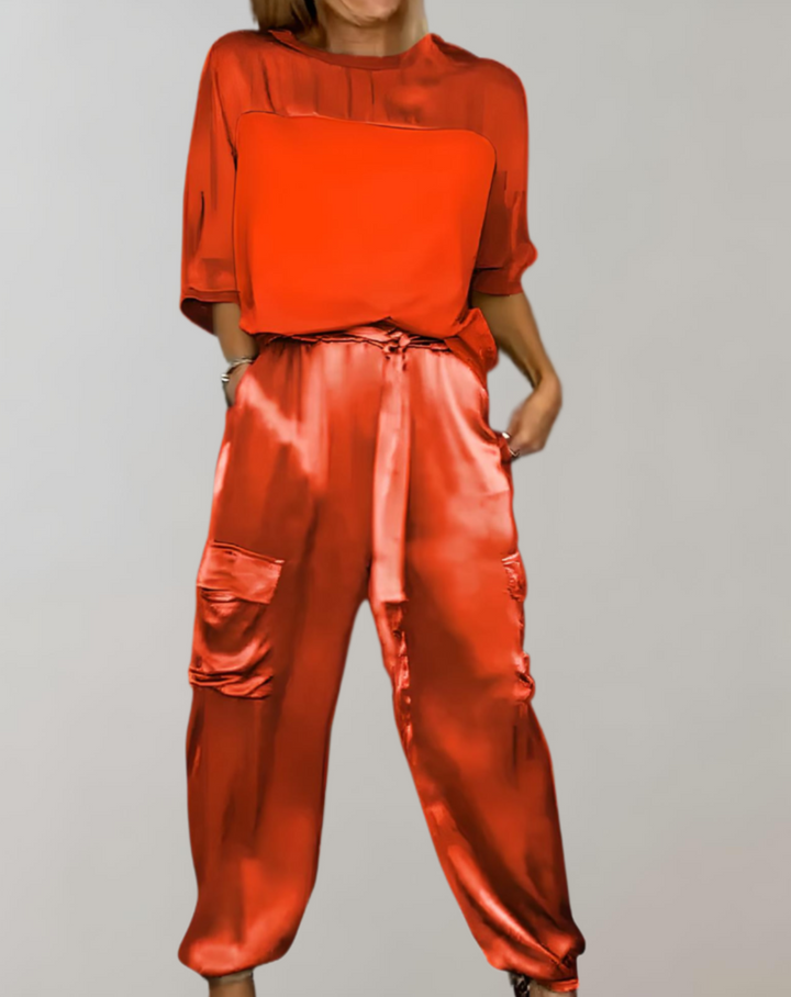 Alicia | Conjunto de Lounge Cargo Suave como la Seda