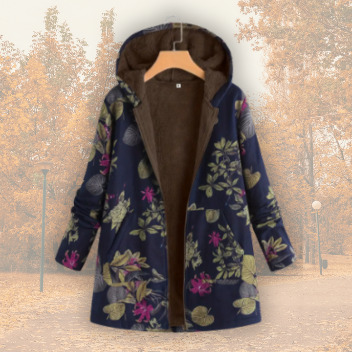Chaqueta Camellia Cálida con Forro de Forro Polar para Damas