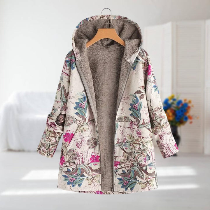 Chaqueta Camellia Cálida con Forro de Forro Polar para Damas