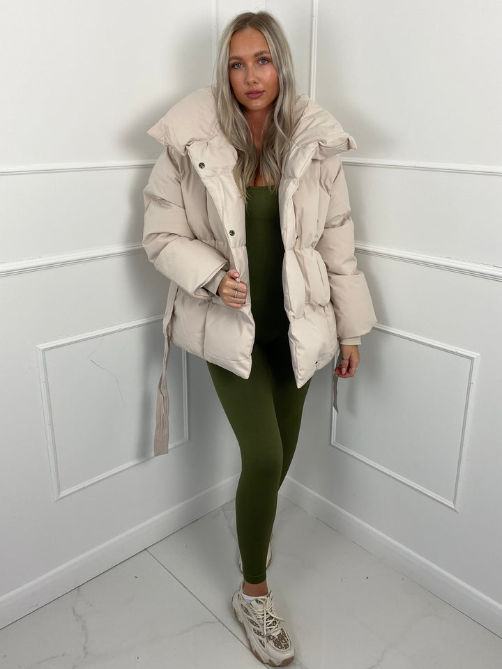 KARLY Chaqueta Puffer Cálida para Damas