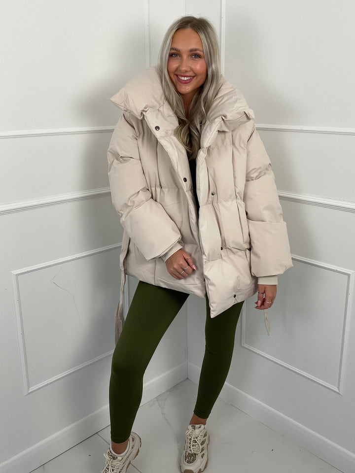 KARLY Chaqueta Puffer Cálida para Damas