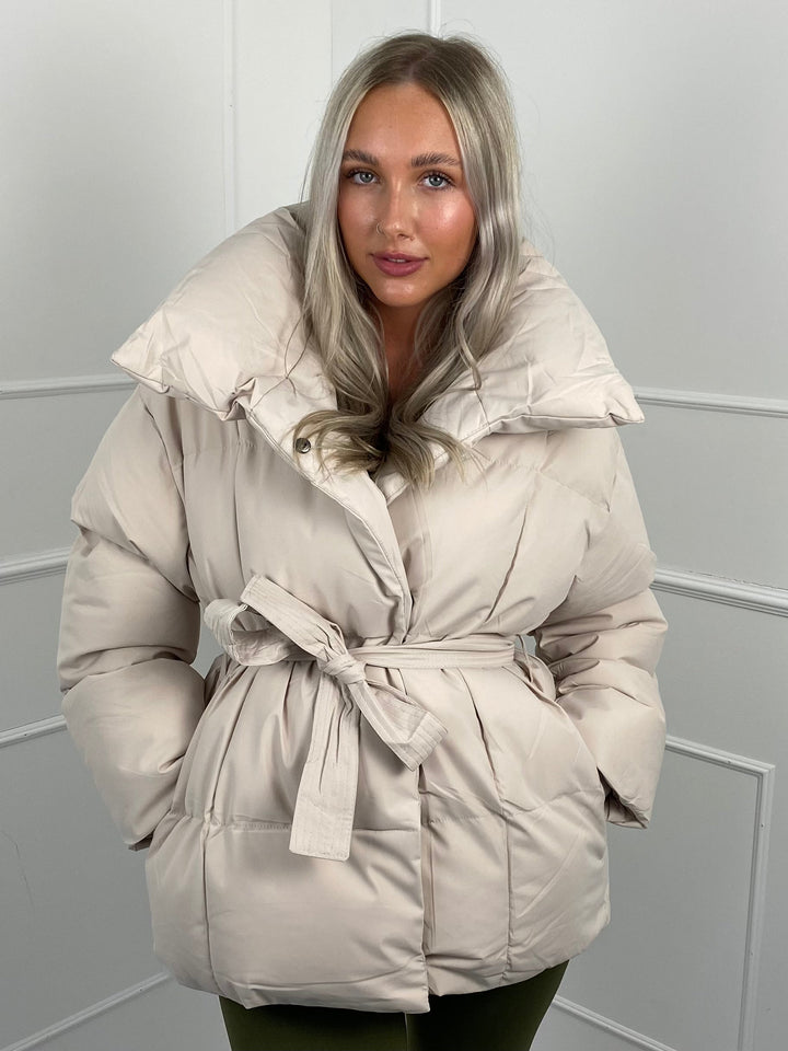KARLY Chaqueta Puffer Cálida para Damas