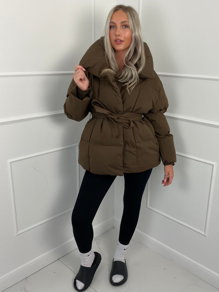 KARLY Chaqueta Puffer Cálida para Damas