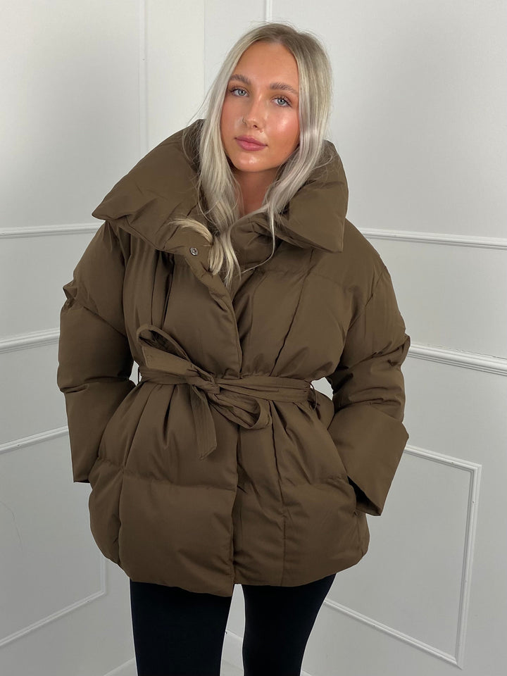 KARLY Chaqueta Puffer Cálida para Damas