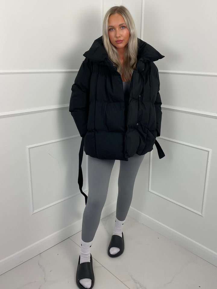 KARLY Chaqueta Puffer Cálida para Damas