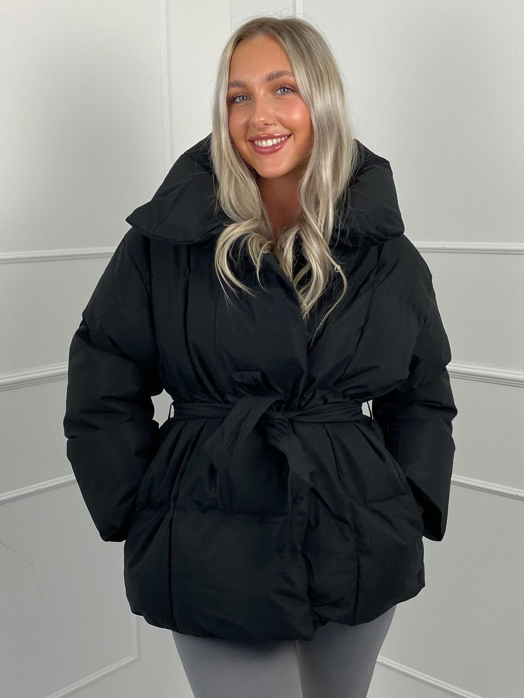 KARLY Chaqueta Puffer Cálida para Damas